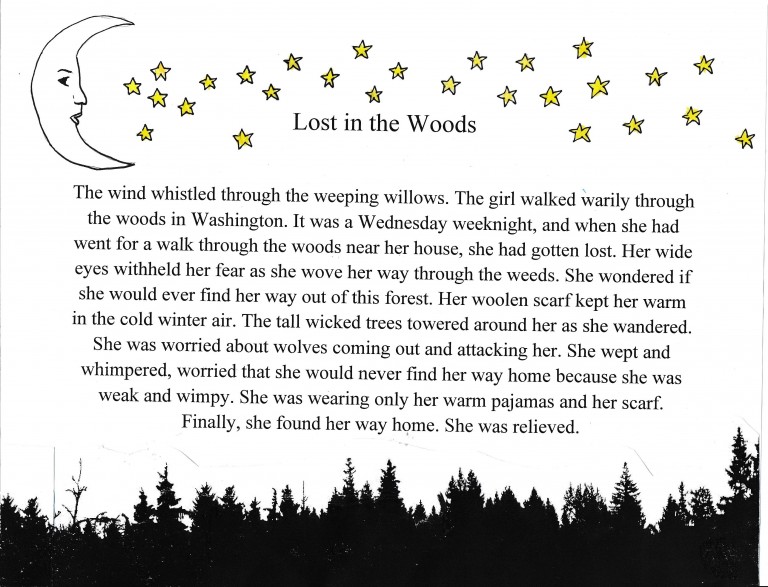 Short Stories A Wolf In The Woods And Lost In The Woods Emilys Writing 8601